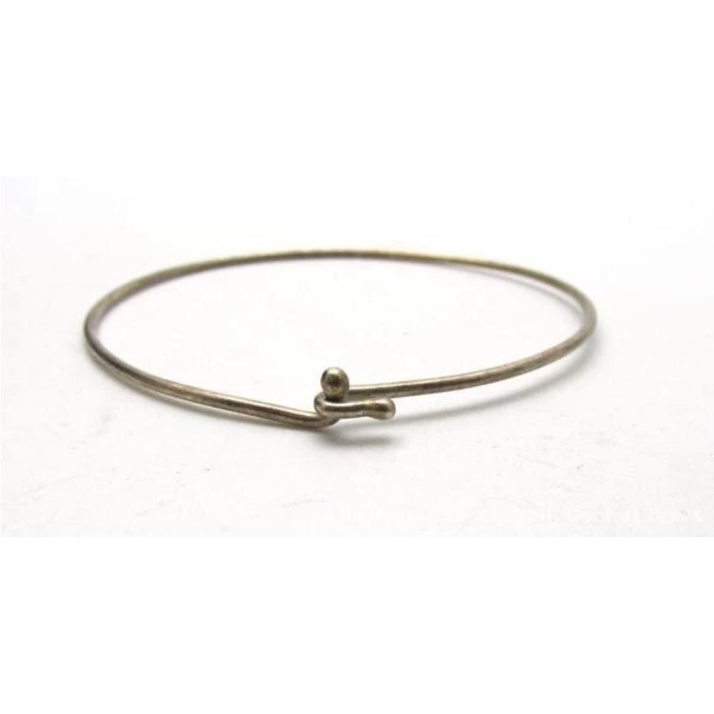 James Avery Silver Bangle Bracelet - image 1